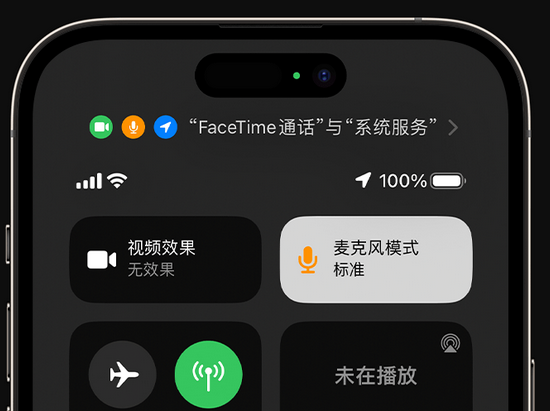 永泰苹果授权维修网点分享iPhone在通话时让你的声音更清晰 