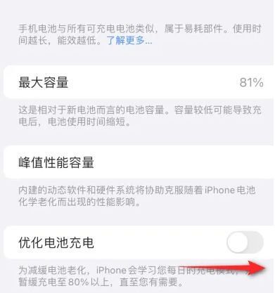 永泰苹果15维修分享iPhone15充电到80%就充不进电了怎么办 