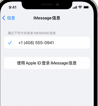 永泰apple维修iPhone上无法正常发送iMessage信息 