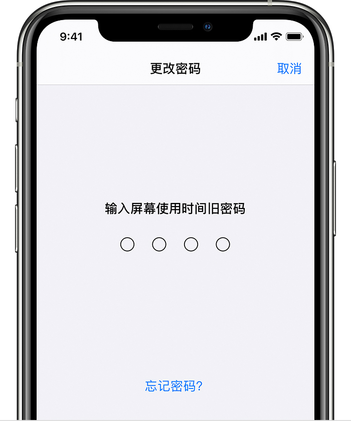 永泰苹果手机维修分享iOS 14 忘记屏幕使用时间密码怎么办 